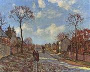 Strabe von Louveciennes Camille Pissarro